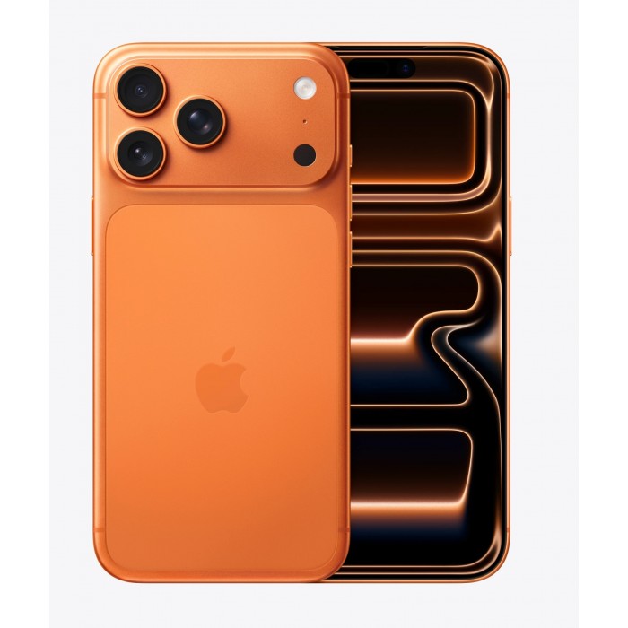 Oferta Relâmpago iPhone 17 Pro Max Apple 256GB, Câmera Tripla Fusion de 48MP, Tela 6.9" Super Retina XDR, Laranja-cósmico